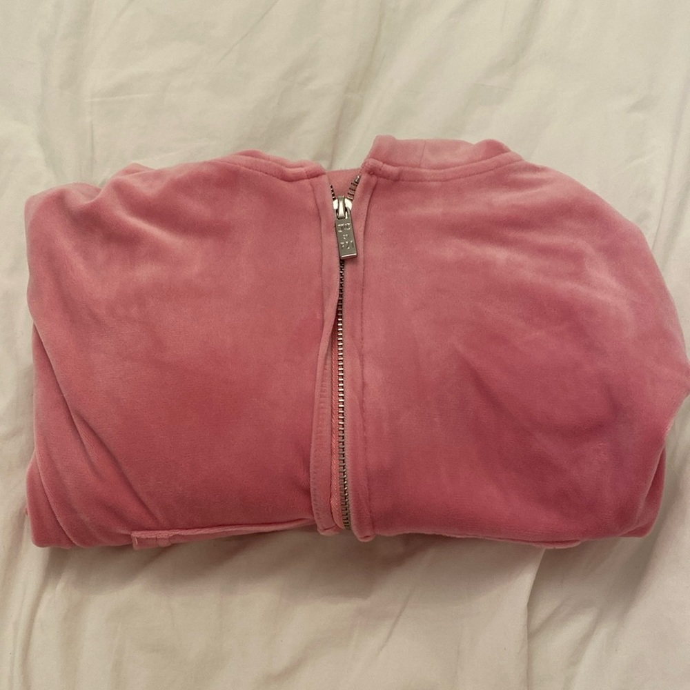 juicy couture velour zip up